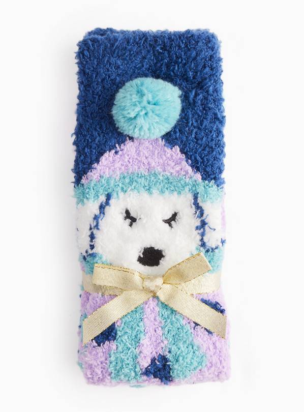 Multi-Coloured Dotty Dalmatian Cosy Ankle Socks 2-Pack 4-8